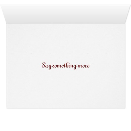 Say it with flowers (Inside Horizontal (Bottom))