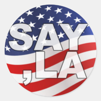 Say Kamala the Easy Way Classic Round Sticker