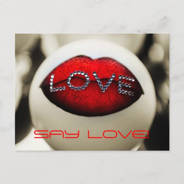 Say Love Postcard (Front)