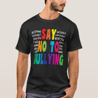 Say No To Bullying Anti Bullying Movement