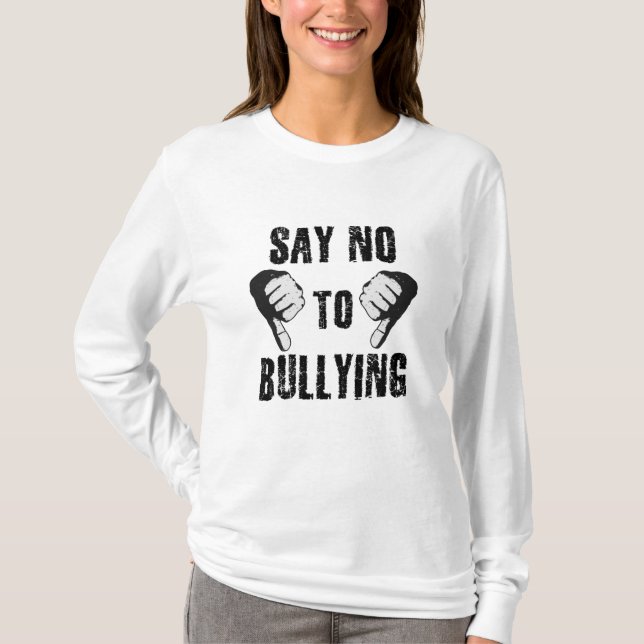Say No to Bullying T-Shirt (Front)