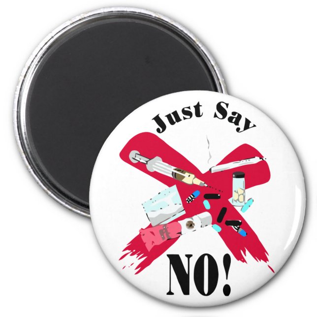 Say No to Drugs Magnet (Front)