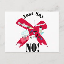 Say No to Drugs Postcard