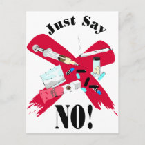 Say No to Drugs Postcard