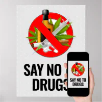 Say No To Drugs Poster Package (Set Of 9)