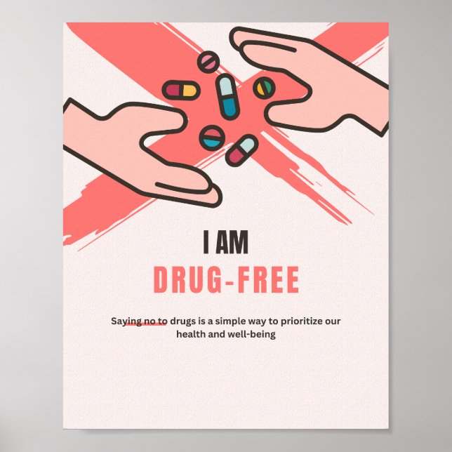 Say No To Drugs Posters (Front)