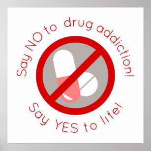 say no to drugs posters for kids