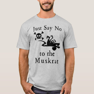 Say No to Elon Musk Muskrat T-Shirt