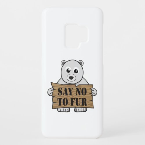 Say no to Fur Case_Mate Samsung Galaxy S9 Case
