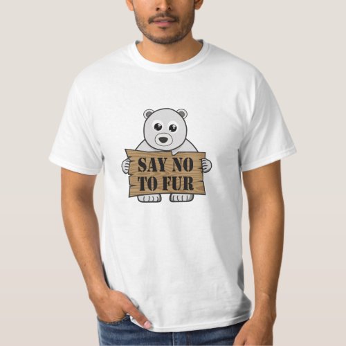 Say no to Fur T_Shirt