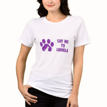 Say No To L paw design: purple 