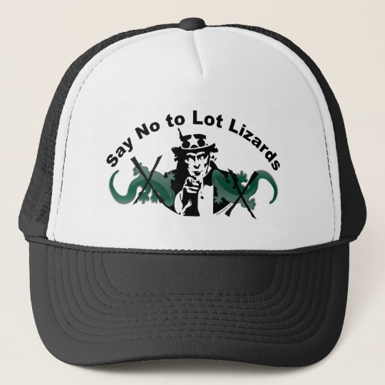 Say No to Lot Lizards Truckers Hat | Zazzle.com