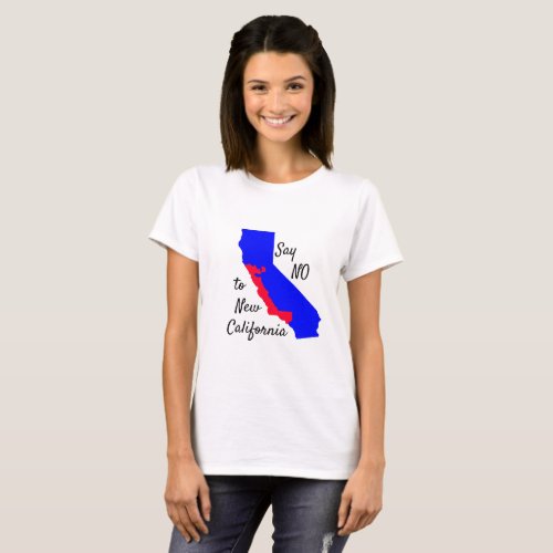 Say NO to New California Shirt