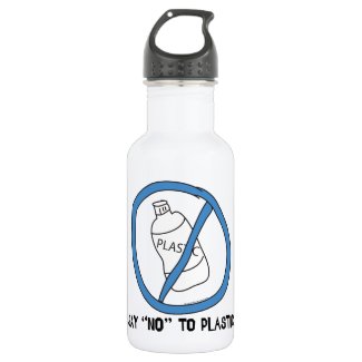 Say No to Plastic Stainless Steel Water Bottle