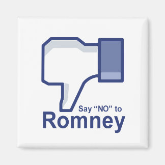 Say No to Romney Magnet