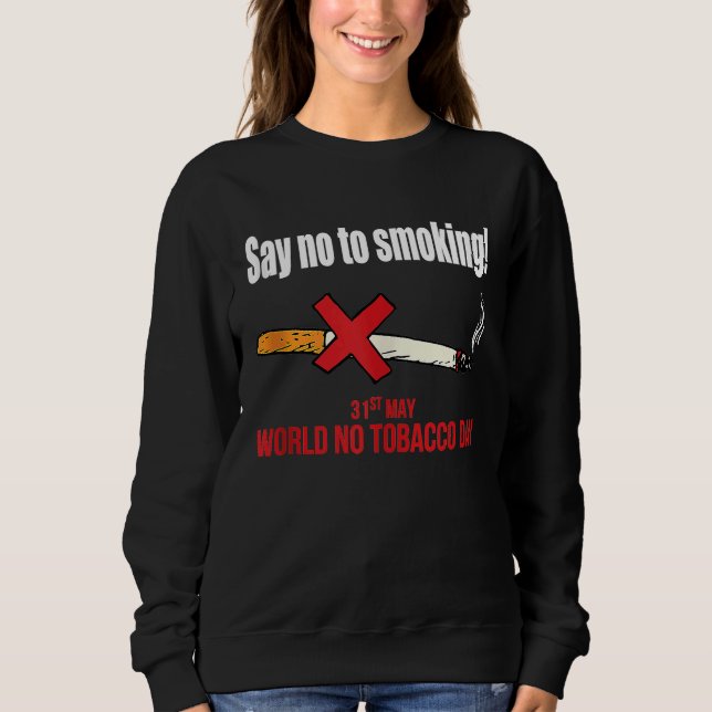 Say No To Smoking Tank Top (Front)