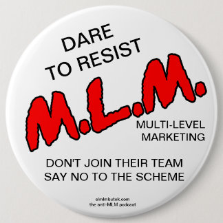 SAY NO TO THE SCHEME! button