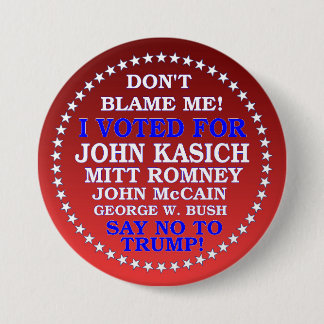Say No to Trump! Button