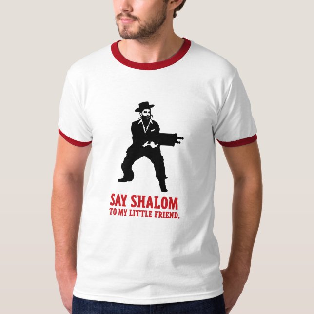 Say Shalom T-Shirt (Front)