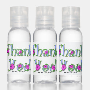 **SAY THANK YOU** GREAT FAVOR OR GIFT HAND SANITIZER