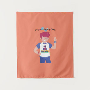 Say Their Name men's graphic Design Tapestry