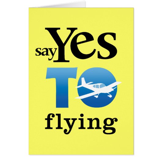 Say Yes To Flying Cards (Front)