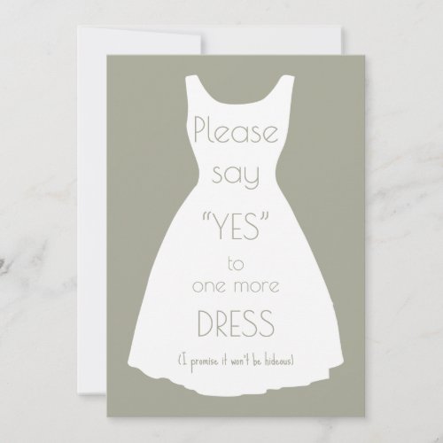 Say Yes Will You Be My Bridesmaid Proposal Card