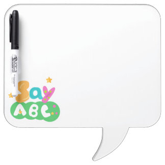 SayABC- 'Say' everything you need to Dry Erase Board