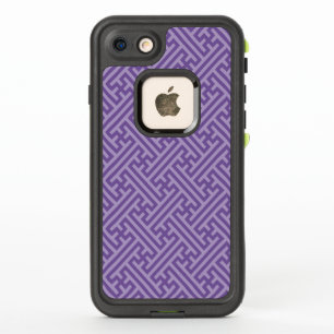 Sayagata pattern, Japanese, Purple and Pink