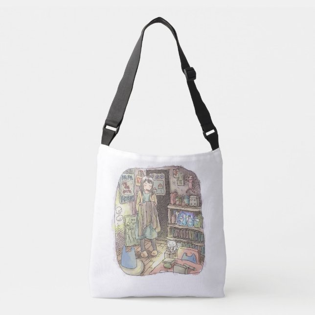 Sayagoji Crossbody Bag (Front)
