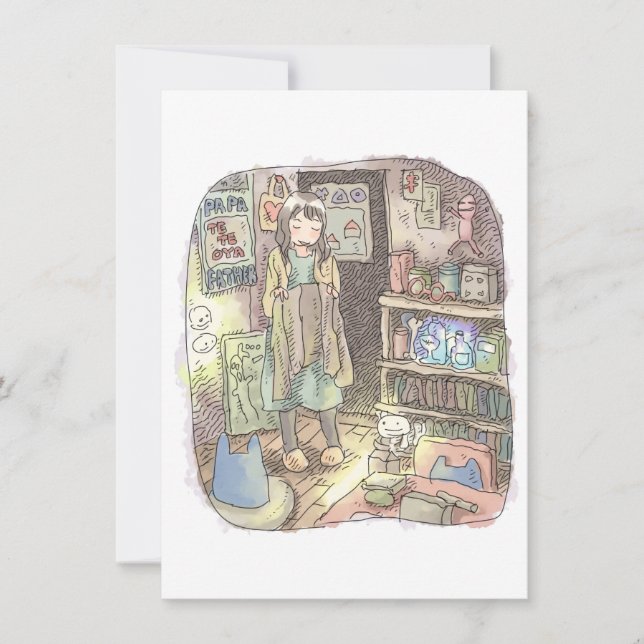 Sayagoji Note Card (Front)