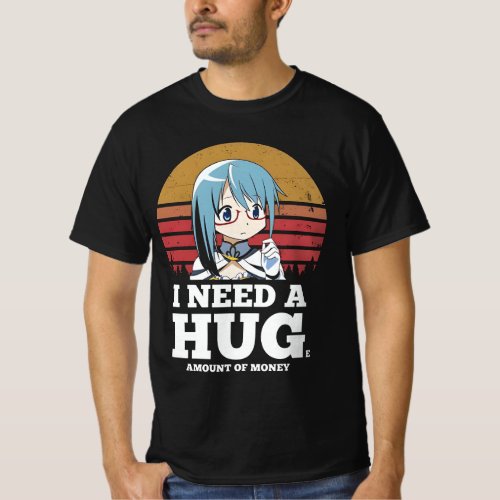 Sayaka Miki i need a hug T_Shirt