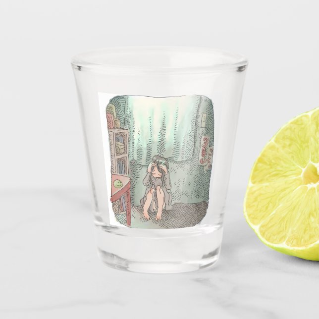 Sayamae Shot Glass (Front)