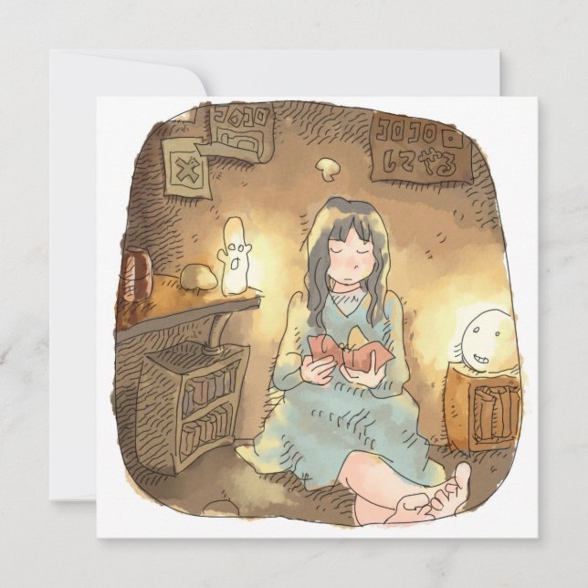 Sayanashi Note Card (Front)