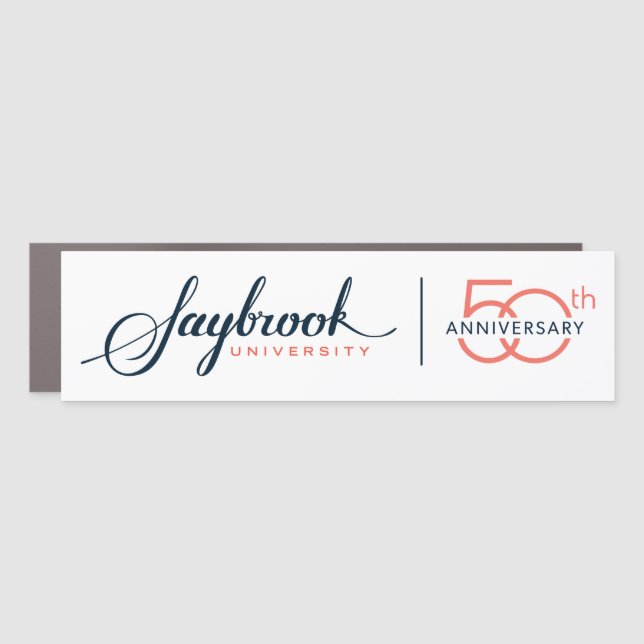 Saybrook Bumper Car Magnet (3" X 11") (Front)
