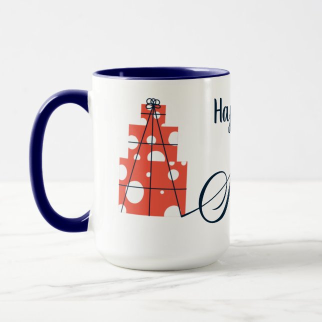 Saybrook Happy Holidays Mug (Left)