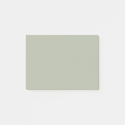 Saybrook Sage Solid Color Post_it Notes