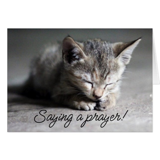 Saying a Prayer Cards (Front Horizontal)