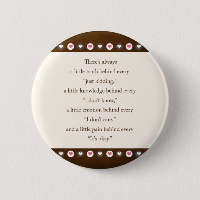 saying button (Front)