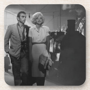 Saying Farewell Beverage Coaster