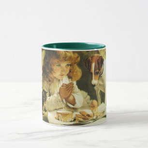 Saying Our Prayers, Suspense Charles Burton Barber Mug