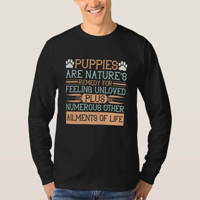 Sayings For Dog For Men Women Family Friends T-Shirt (Front)