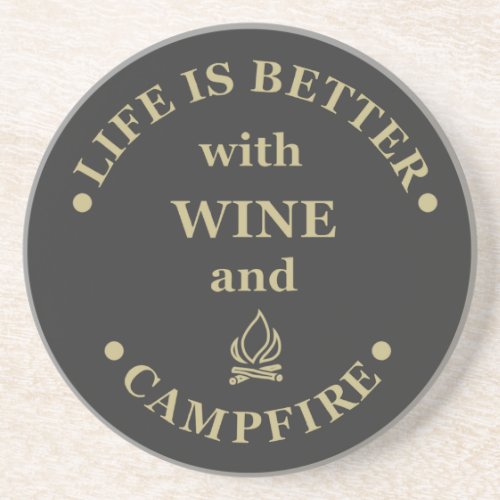 sayings quotes slogan phrase about wine coaster