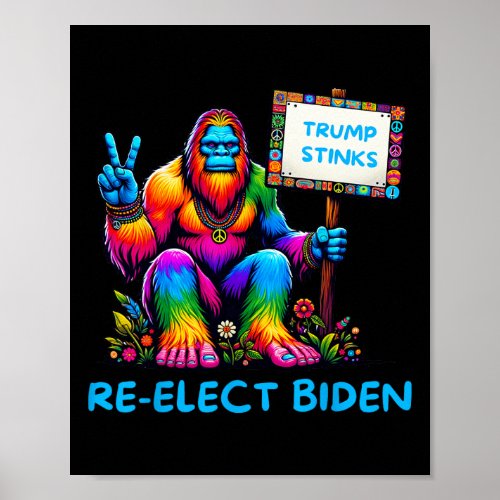 Says Trump Stinks  Poster