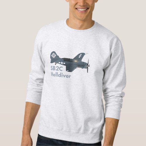 SB2C Helldiver  A_25 Shrike WW2 Airplane Sweatshirt