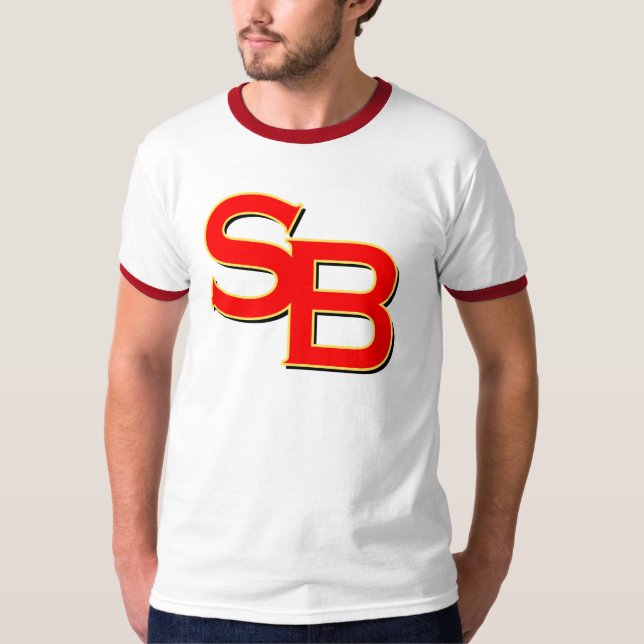 SB - San Bruno Letters T-Shirt (Front)