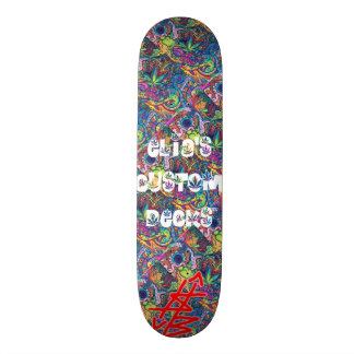 sb trippy red/white logo deck