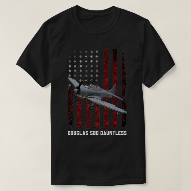 SBD Dauntless WorldII A24 Banshee  T-Shirt (Design Front)