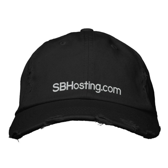 SBHosting.com Embroidered Baseball Cap (Front)