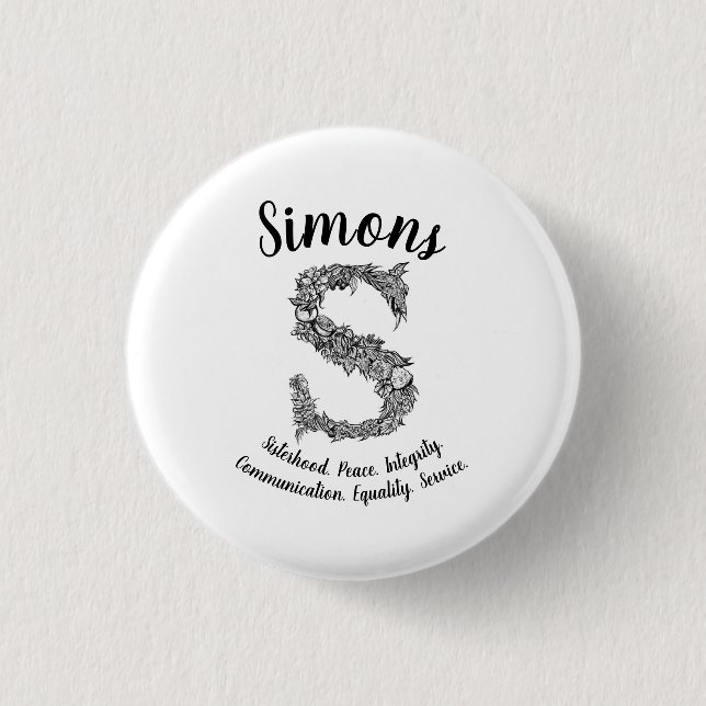 SBS - Simons - Merch Button (Front)